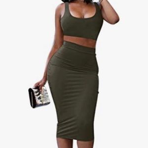 NWOT Amazon Brand Two Piece Dress